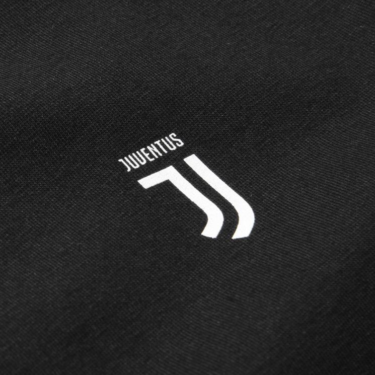 Juventus Black Logos T Shirt
