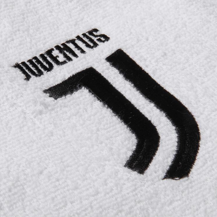 Juventus White Logo Bathrobe