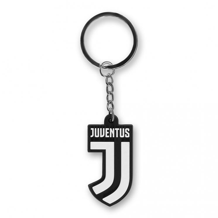 Juventus Lanyard NEW UK Seller Keyring ID Holder Strap Black White 