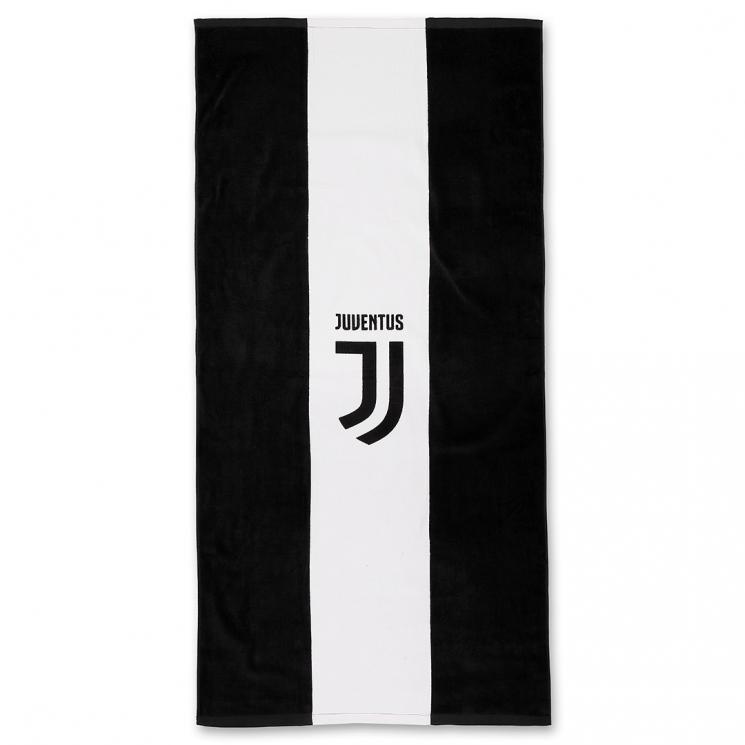 Juventus Towel Shower Bath Beach Stripe Fan Gift Official Licensed Product