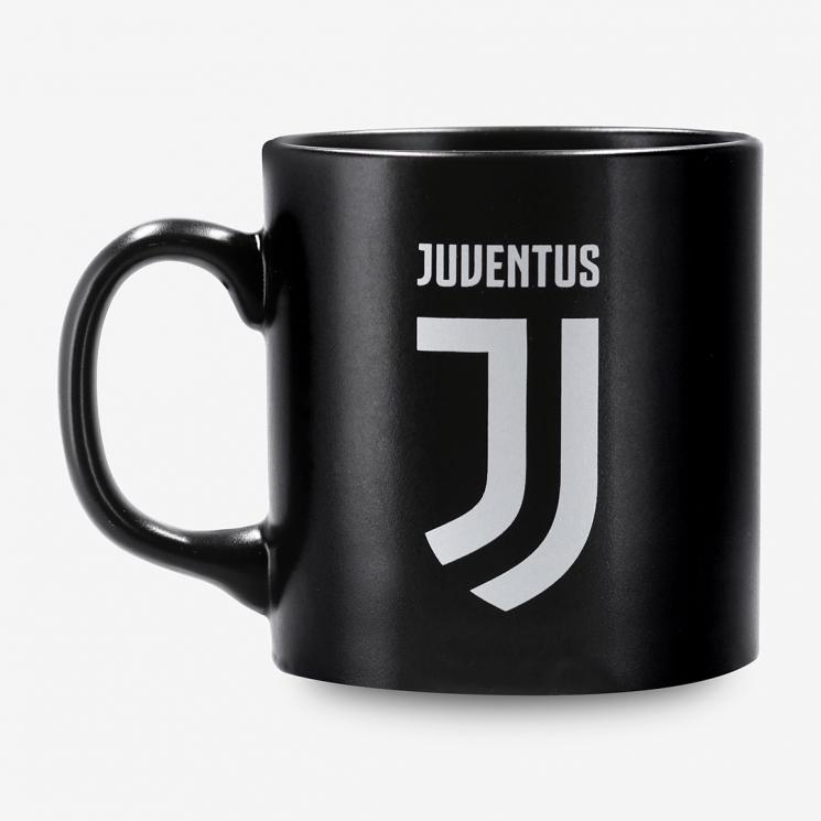 Official Juventus Football Club Team Crest Black White Tea Coffee Mug 