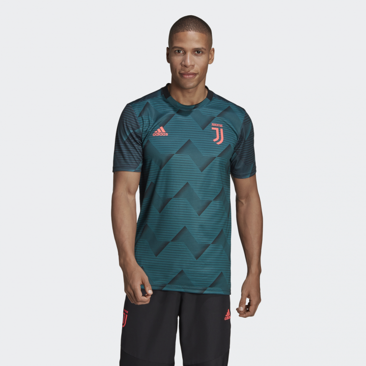 Anunciante comienzo borde JUVENTUS TEAL SS PRE-MATCH JERSEY 2019/20 - Juventus Official Online Store