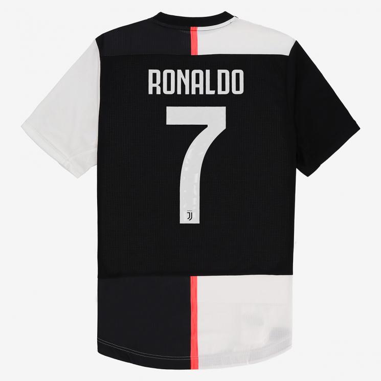 Maillot Ronaldo Juventus 2021 Juve Officiel Home CR7 Chrétien Écrit Or 2020 