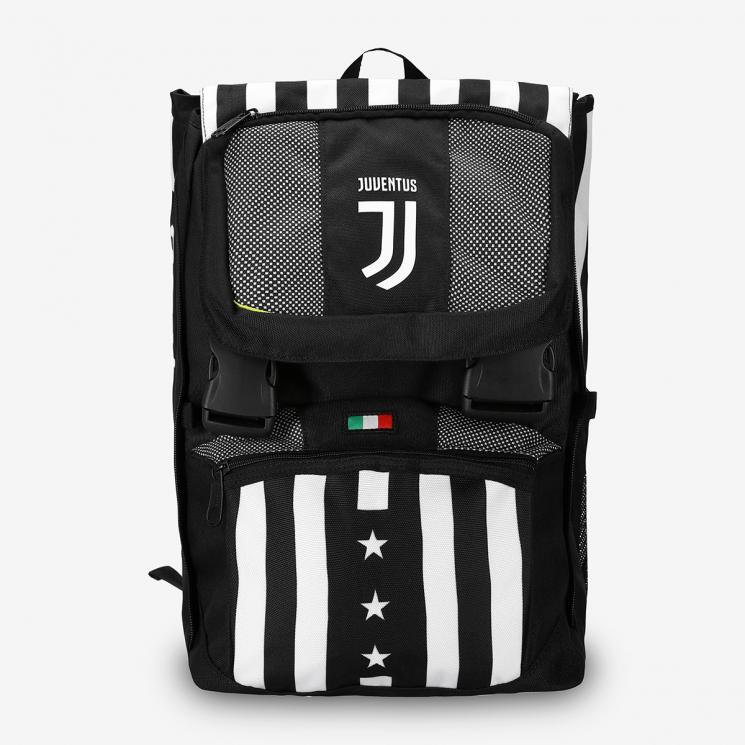 Zaino Scuola Estensibile Juventus ASSIST Rete  porta pallone 28 Lt Gadget incluso!