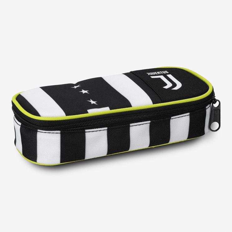 Markers Juventus Football Team Soccer Students Pencil Bag Pen Case Receipt Bag Stationery Bag Zipper Bag for Highlighters,Eraser Juventus, 7.09x3.94inch Gel Pen 
