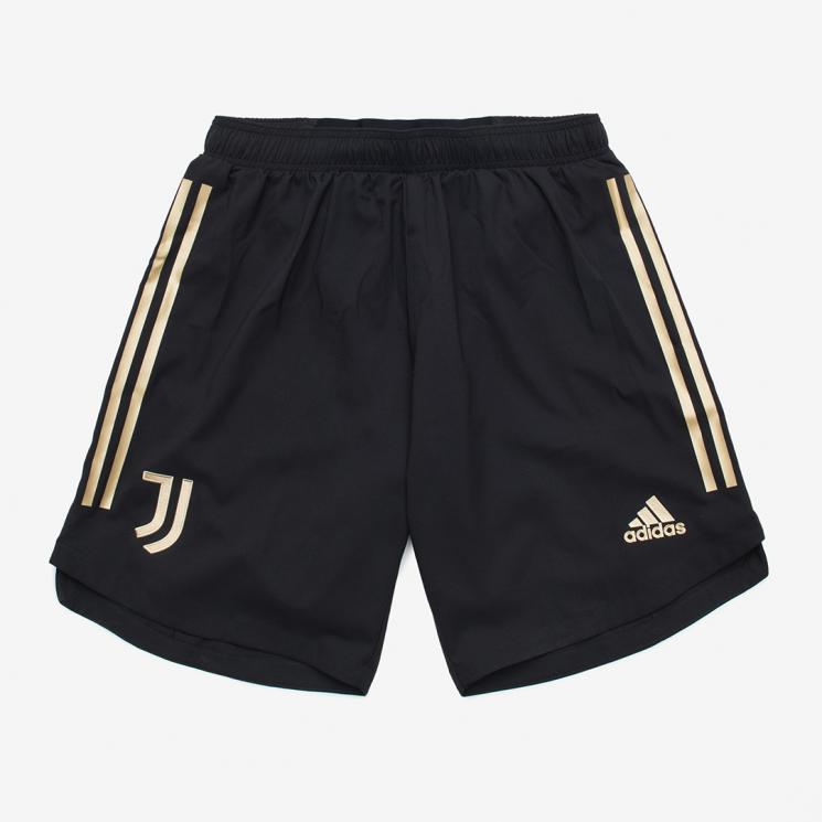 black juventus shorts