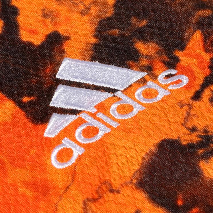 adidas orange and black jersey