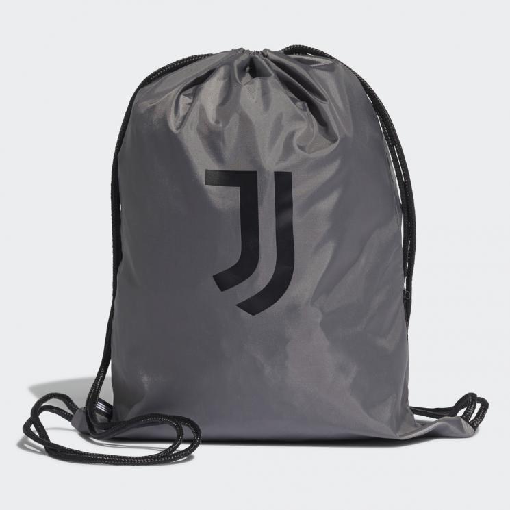 Sacca Juventus Sakky Bag, Nero,Get Ready, Scuola Sport & Tempo Libero