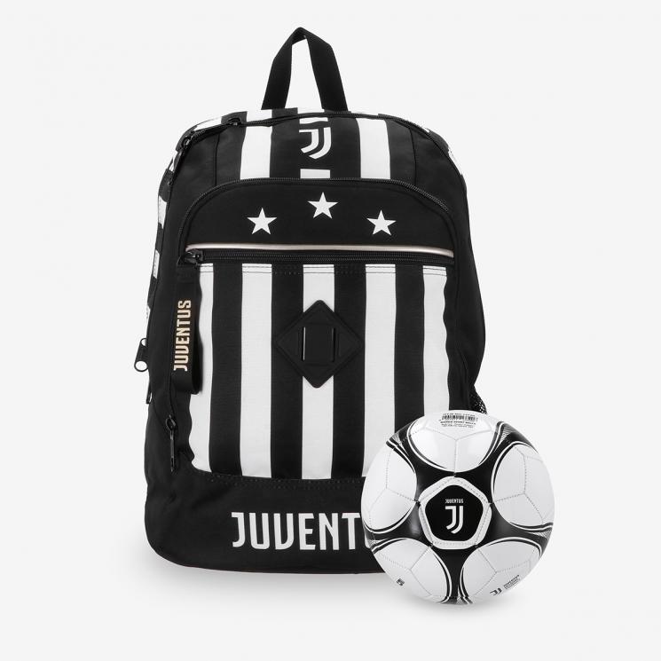 JUVENTUS ZAINO SCUOLA + PALLONE IN REGALO - Juventus Official Online Store