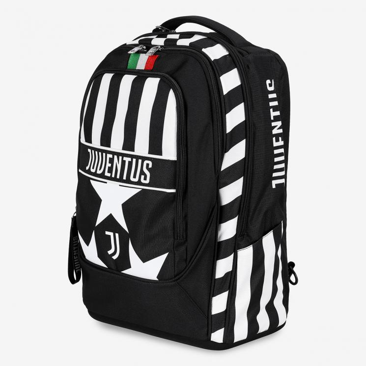 Cartoleria e Gadget di Reitano Donata - Zainetto Juventus Striker Stripe  con borraccia