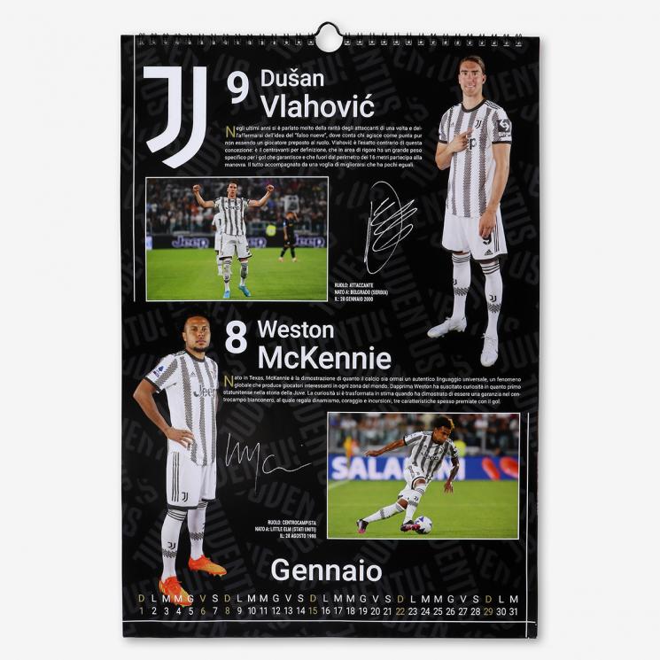 JUVENTUS CALENDARIO DA PARETE 2023 - Juventus Official Online Store