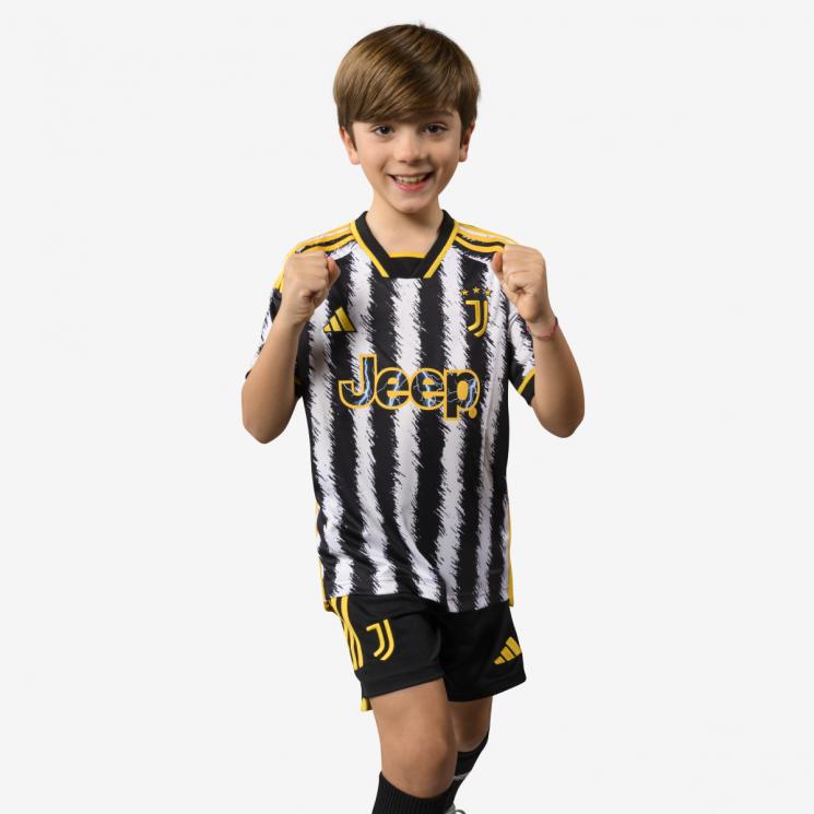 Maglia Juventus Bambino 23/24: Kit Home - Juventus Official Online Store