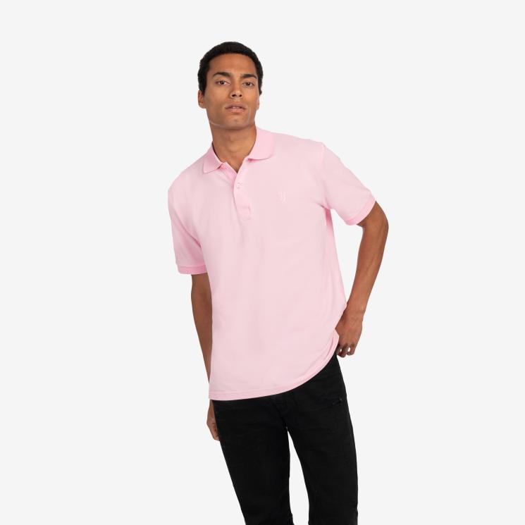 JUVENTUS ESSENTIAL PINK POLO SHORT SLEEVE - Juventus Official Online Store
