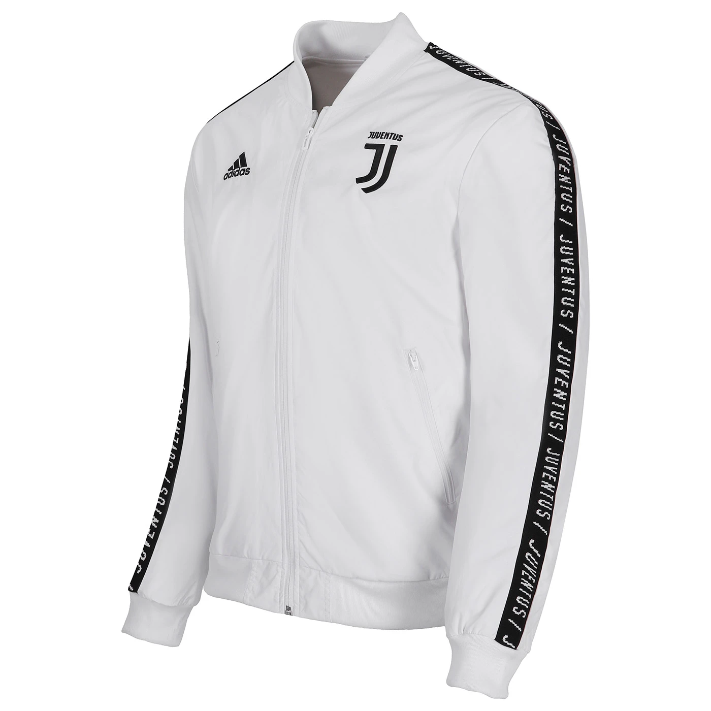 Y*o様 LANVIN SPORT スタンドカラー ジャケット M ホワイト/ベ JUVENTUS WHITE ANTHEM JACKET 2018/19