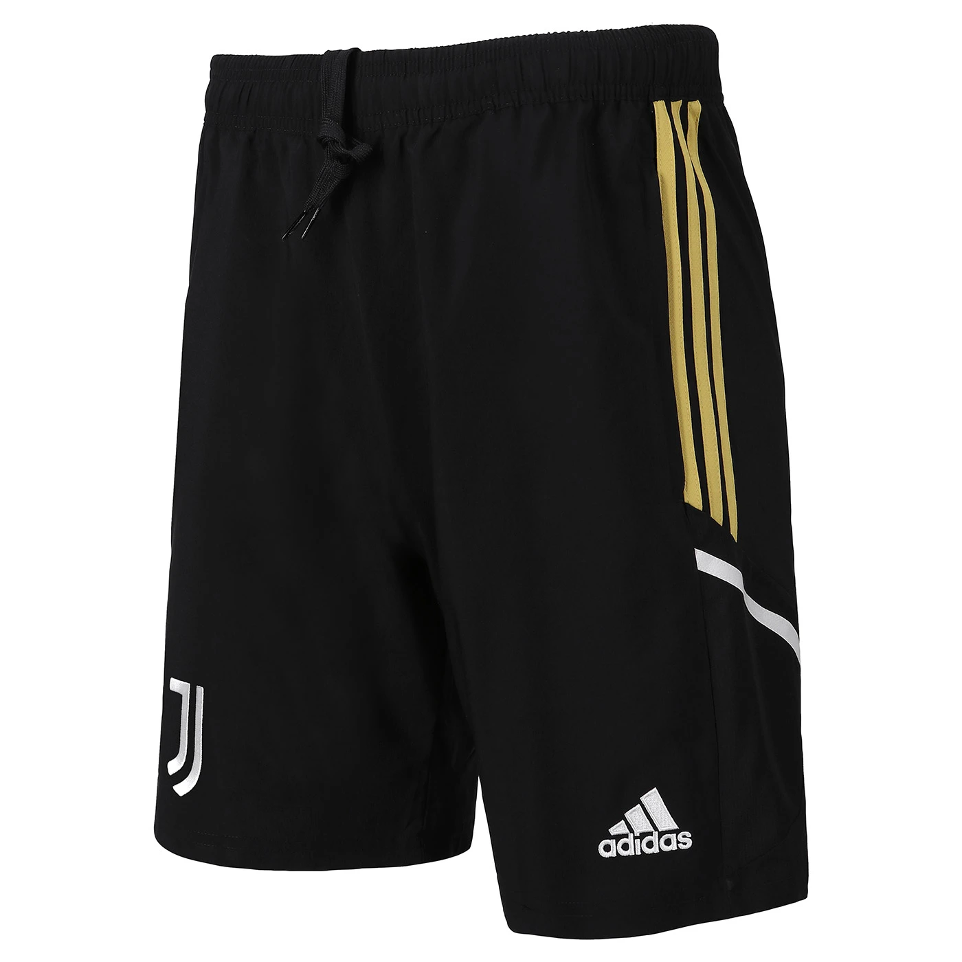 Juventus サッカージャージ 黒白ストライプ 2021/22 Juventus Home Jersey #22 Chiesa XL Adidas Soccer