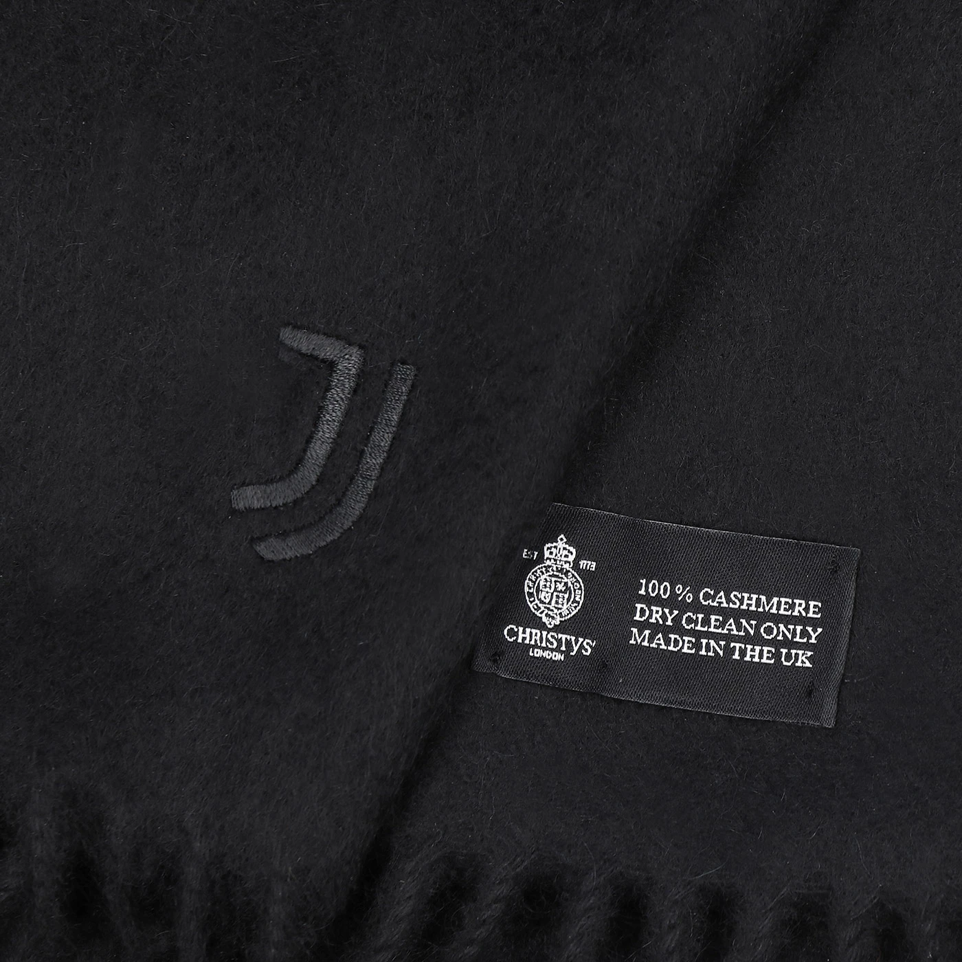 Sciarpa Juventus Ufficiale, In Acrilico 100%, Con Stampe Di Stemmi E Scritte, Modello Zebra JJ12 - 2