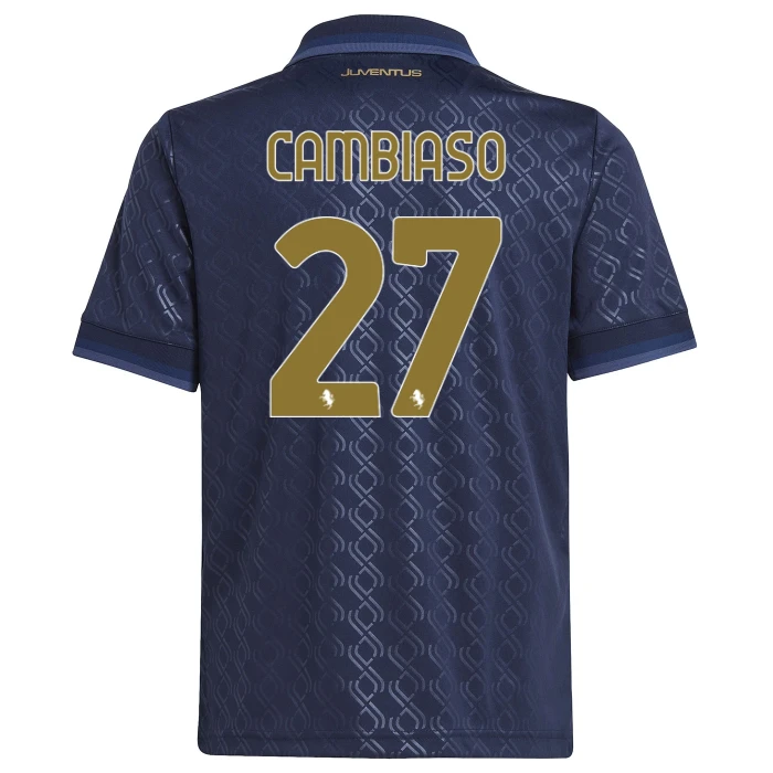 JUVENTUS MAGLIA GARA THIRD BAMBINO 2024/25