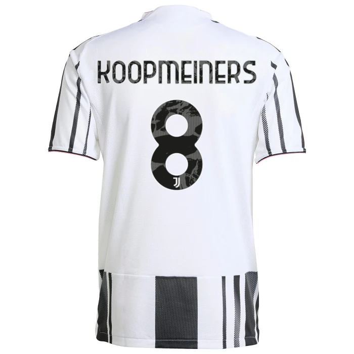 ユベントス KOOPMEINERS 8番 サッカーシャツ M adidas ユベントス 24/25 プレマッチシャツ(ブラック) JSB03