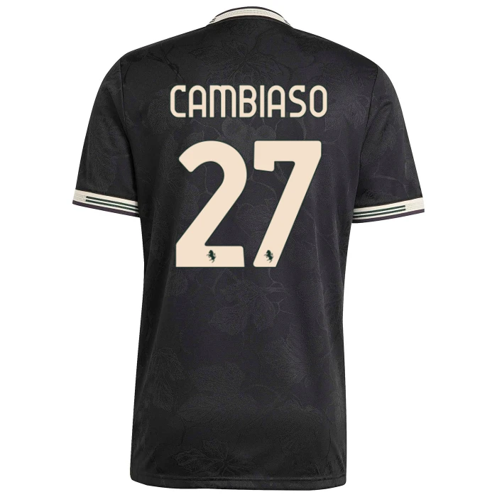 JUVENTUS MAGLIA GARA THIRD AUTHENTIC 2025/26