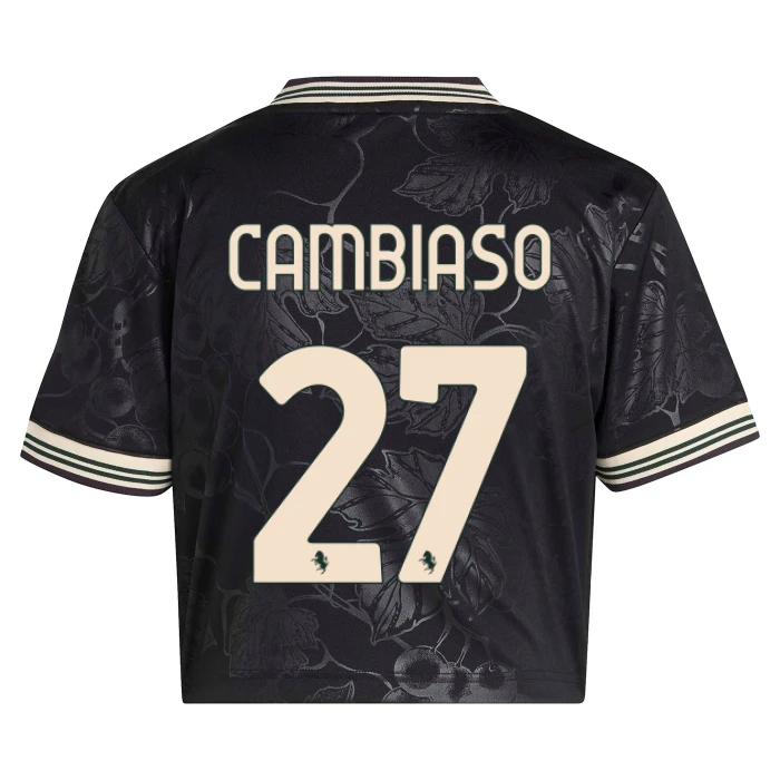 JUVENTUS MAGLIA GARA THIRD CROP DONNA 2025/26