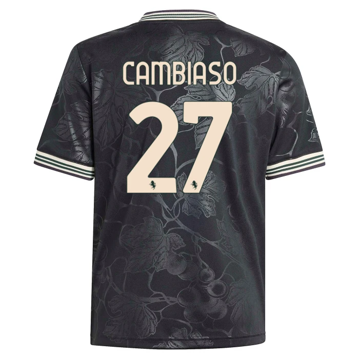 JUVENTUS MAGLIA GARA THIRD BAMBINO 2025/26