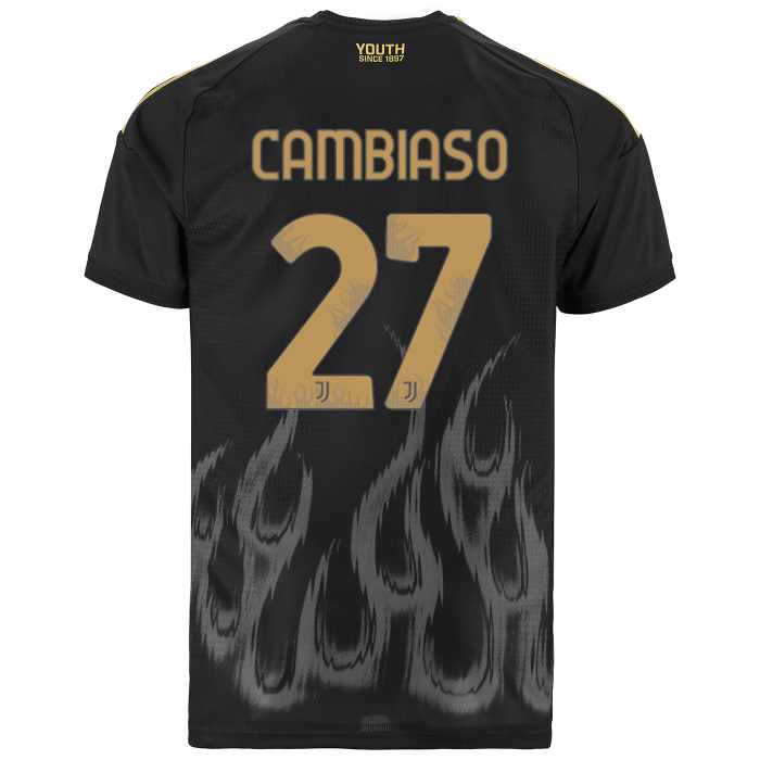 JUVENTUS MAGLIA GARA THIRD AUTHENTIC 2026/27