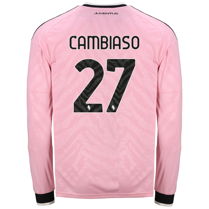 JUVENTUS LONG SLEEVE AWAY JERSEY 2026/27