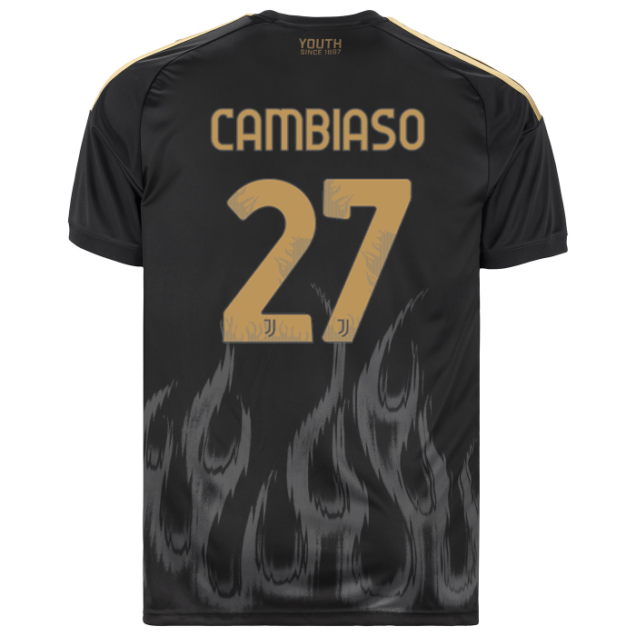 JUVENTUS MAGLIA GARA THIRD BAMBINO 2026/27