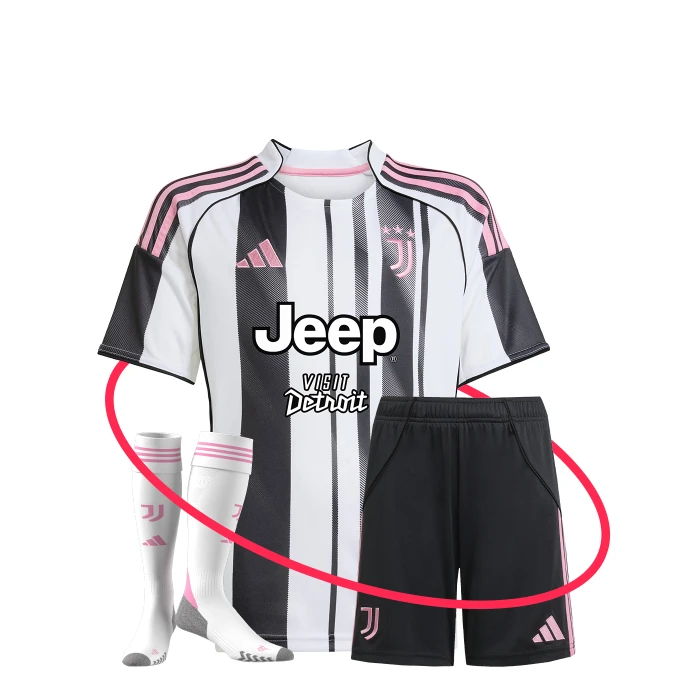 HOME JERSEY + SHORTS + SOCKS 25/26 PACK - KIDS