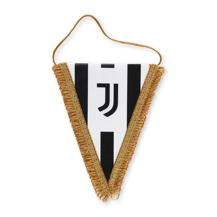 JUVENTUS SMALL STRIPED TRIANGULAR PENNANT