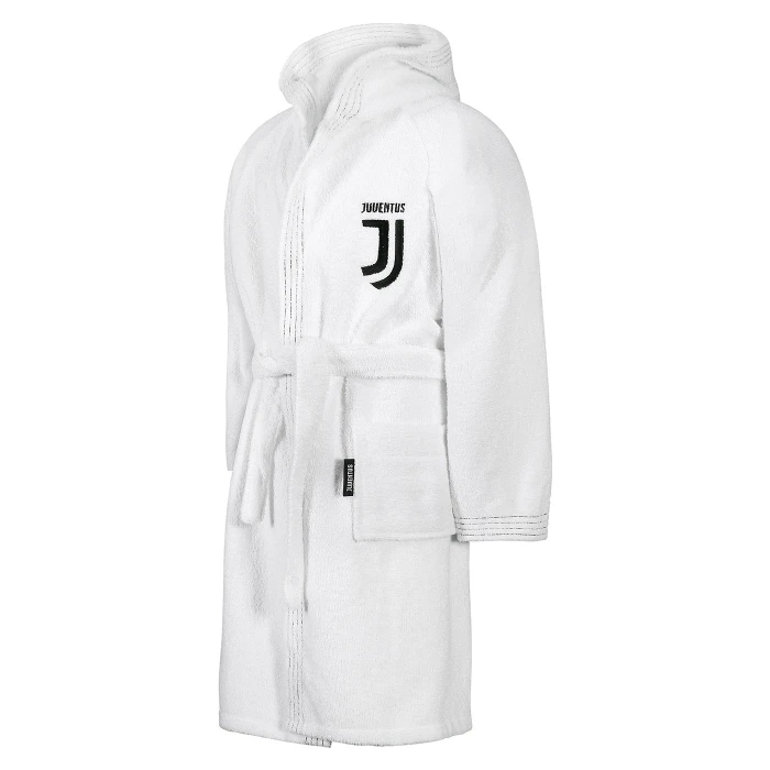 JUVENTUS WHITE BATHROBE - BOY