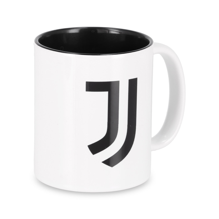 JUVENTUS BLACK LOGO MUG