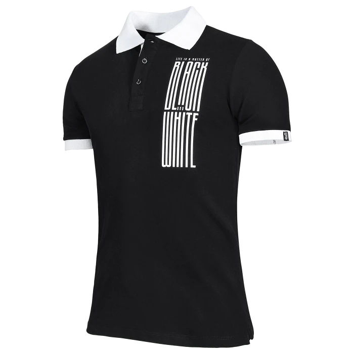JUVENTUS BLACK & WHITE POLO