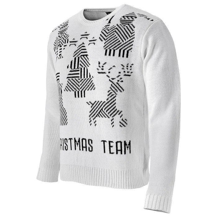 JUVENTUS WHITE CHRISTMAS SWEATER