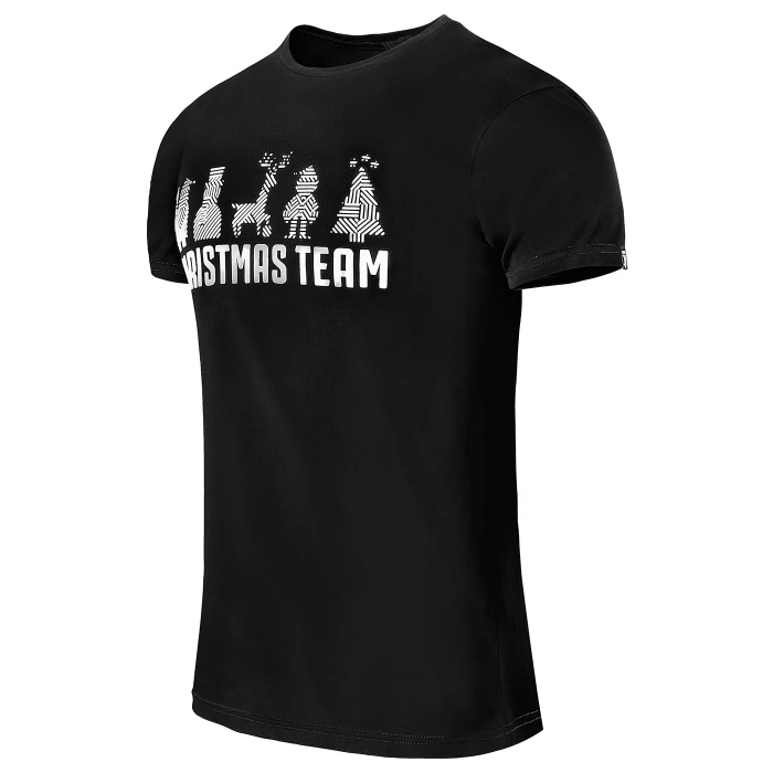 JUVENTUS BLACK CHRISTMAS T-SHIRT