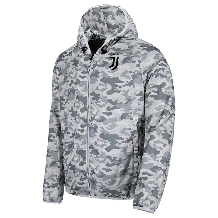 JUVENTUS WHITE CAMOUFLAGE WINDSTOPPER JACKET