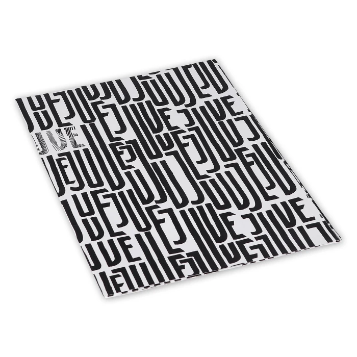 JUVENTUS 5 FOGLI DI CARTA DA REGALO SCRITTE