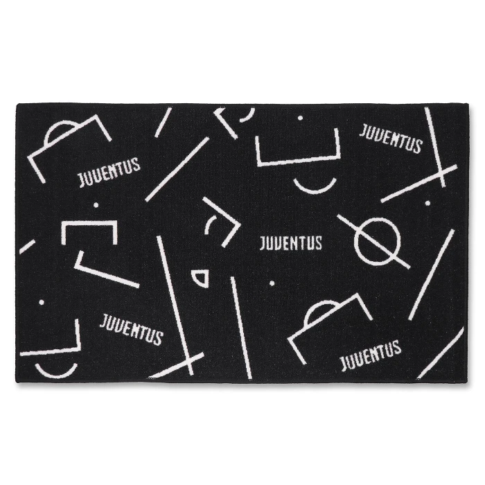 JUVENTUS TAPPETO GRAPHIC NERO