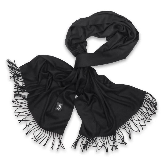 JUVENTUS PASHMINA NERA INVERNALE