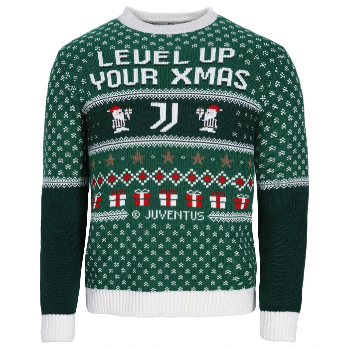 JUVENTUS MAGLIONE NATALIZIO LEVEL UP YOUR XMAS