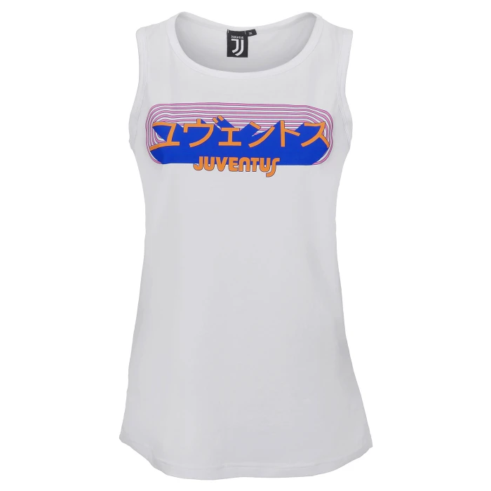 JUVENTUS WHITE TANK TOP - WOMAN