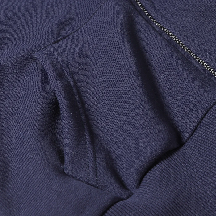 Juventus essential blue hoodie full zip | Juventus Official