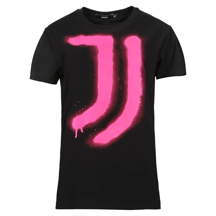 JUVENTUS T-SHIRT DONNA LOGO FUCSIA