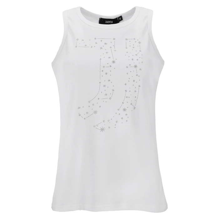 JUVENTUS WHITE TANK TOP - WOMAN