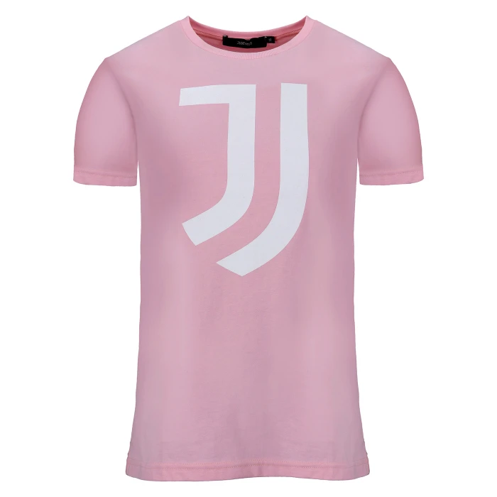 JUVENTUS PINK LOGO T-SHIRT - GIRLS