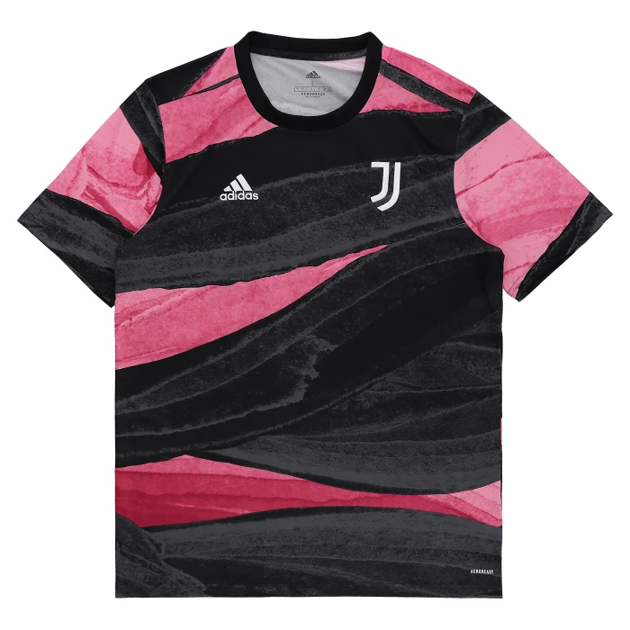 JUVENTUS SS BLACK/PINK PRE-MATCH JERSEY 2020/21