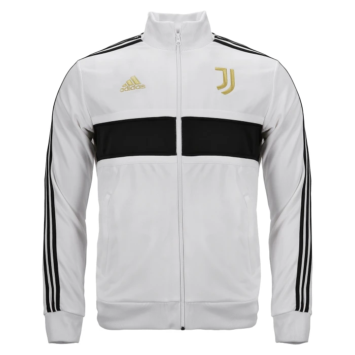 JUVENTUS WHITE 3 STRIPES TRACK TOP 2020/21