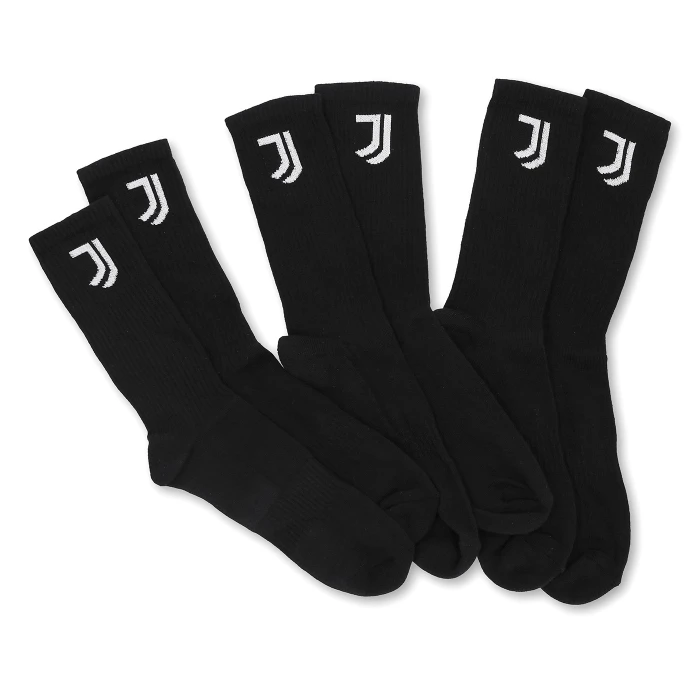 JUVENTUS TRIPACK CALZE LOGO