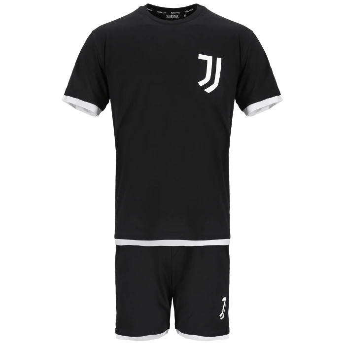 JUVENTUS BLACK LOGO PYJAMAS
