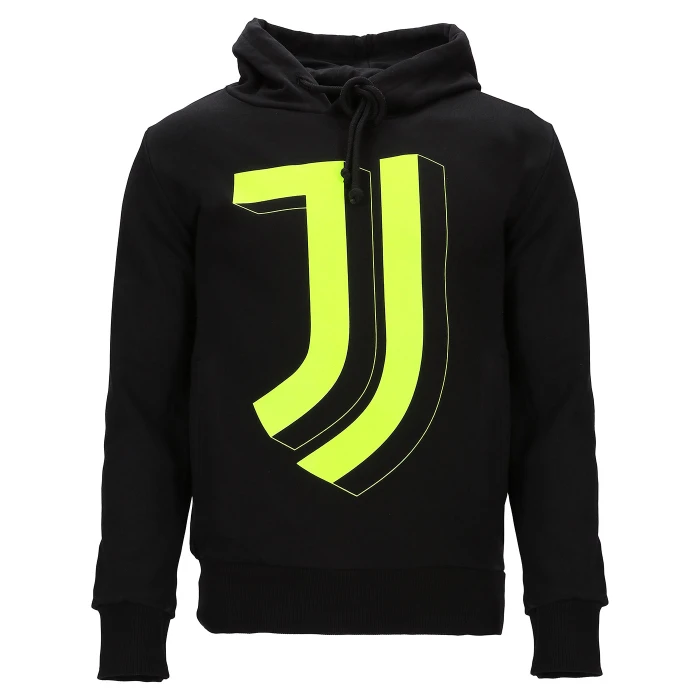 JUVENTUS FLUO LOGO HOODIE